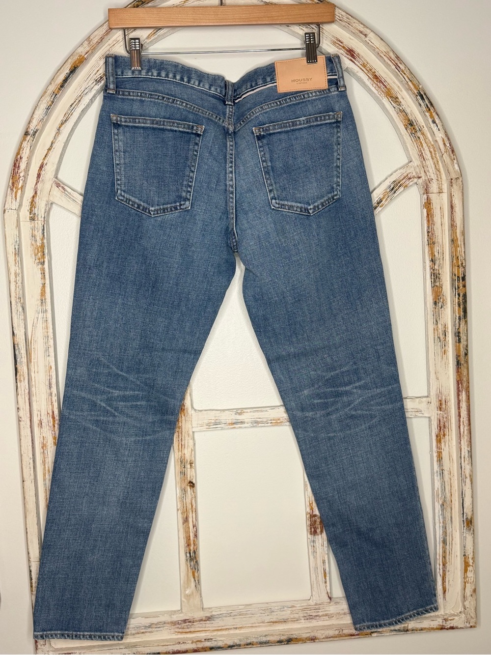 Moussy Blue Mid-Rise Cropped Slim Jeans - Picture 7 of 12